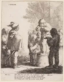 The five senses (sound), 1642-1650. Creator: Jan Dirksz Both