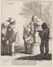 The five senses (sound), 1642-1650. Creator: Jan Dirksz Both