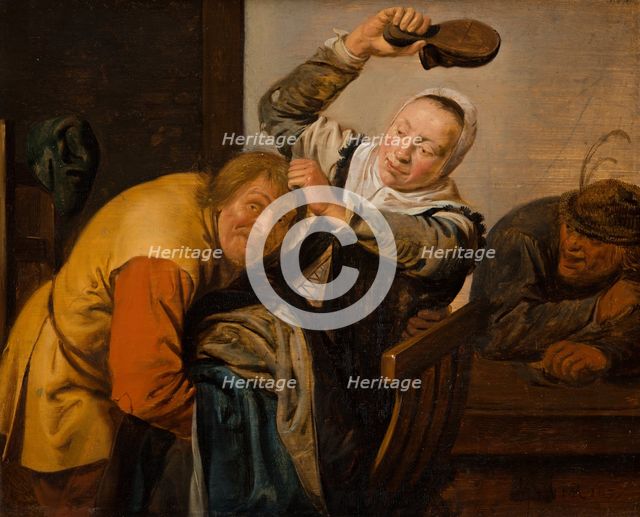 The Five Senses: Touch. Creator: Jan Miense Molenaer.