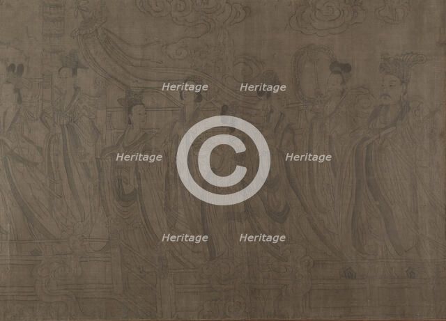 The Five Rulers at the New Year's Reception. Creator: Unknown.