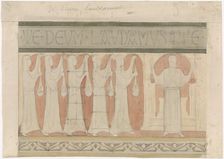 The five wise virgins, c. 1869-c. 1925. Creator: Antoon Derkinderen