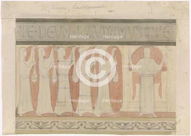 The five wise virgins, c. 1869-c. 1925. Creator: Antoon Derkinderen.