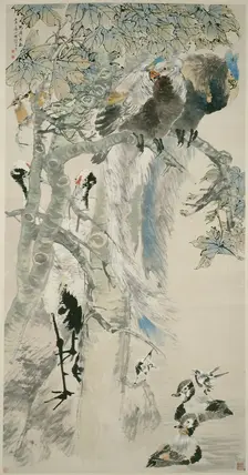 The Five Virtues, Qing dynasty (1644-1911), 1895. Creator: Ren Yi