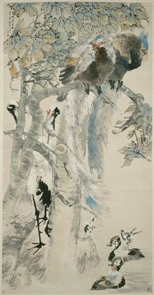 The Five Virtues, Qing dynasty (1644-1911), 1895. Creator: Ren Yi