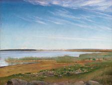 The Fjord near Karrebæksminde, Zealand, 1910. Creator: Laurits Andersen Ring