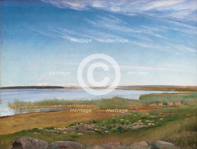 The Fjord near Karrebæksminde, Zealand, 1910. Creator: Laurits Andersen Ring.