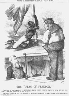 The "Flag of Freedom" 1875. Creator: Joseph Swain