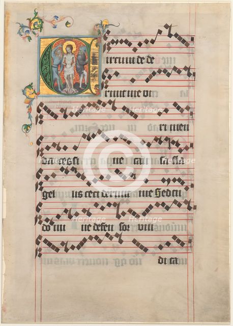 The Flagellation, 1400/1405. Creator: Master of the Golden Bull, Follower of.