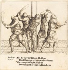 The Flagellation, 1548. Creator: Augustin Hirschvogel