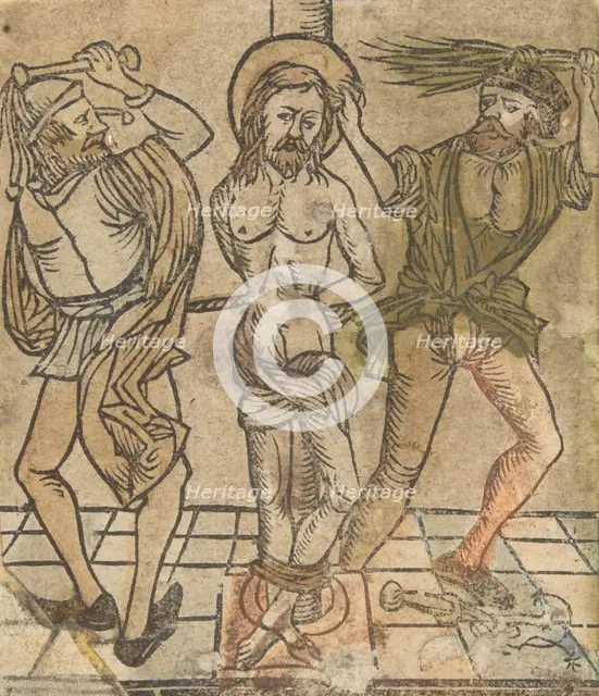 The Flagellation, 15th century., 15th century. Creator: Anon.