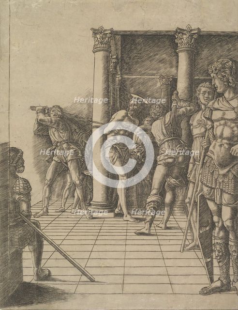 The Flagellation, with the Pavement, ca. 1475-80. Creator: Unknown.