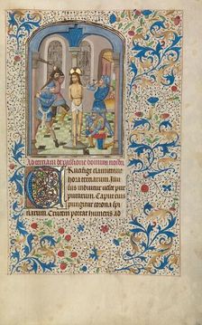 The Flagellation; Arenberg Hours, early 1460s. Creator: Willem Vrelant