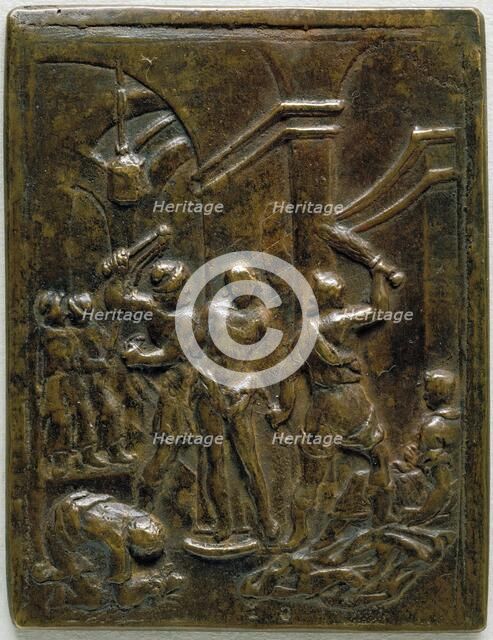 The Flagellation, between 1600 and 1625. Creator: Workshop of Matthias Walbaum.