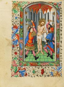 The Flagellation; Book of Hours, about 1430-1440. Creator: Fastolf Master