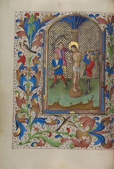 The Flagellation; Book of Hours, about 1450-1455. Creator: Master of the Lee Hours