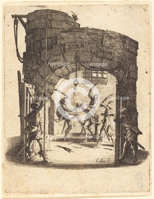 The Flagellation, c. 1624/1625. Creator: Jacques Callot.
