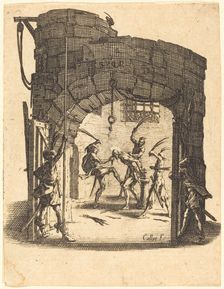 The Flagellation, c. 1624/1625. Creator: Jacques Callot
