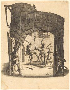 The Flagellation, c. 1624/1625. Creator: Jacques Callot