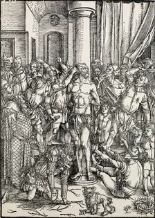 The flagellation, c1496/97. Artist: Albrecht Durer