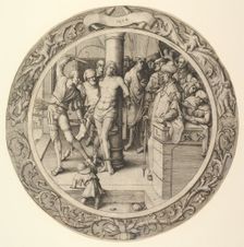 The Flagellation, from the Circular Passion, 1509. Creator: Lucas van Leyden