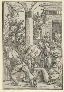 The Flagellation, from The Life of Christ, ca. 1511-12. Creator: Hans Schäufelein the Elder
