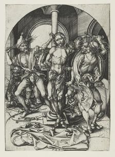 The Flagellation, late 15th century. Artist: Martin Schongauer