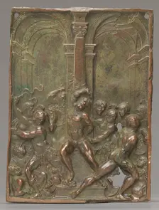 The Flagellation, late 15th - early 16th century. Creator: Moderno