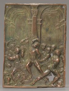 The Flagellation, late 15th - early 16th century. Creator: Moderno