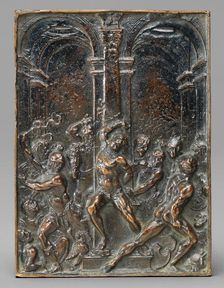 The Flagellation, late 15th - early 16th century. Creator: Moderno