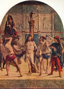 The Flagellation of Christ 1482-1485, (1930). Creator: Luca Signorelli