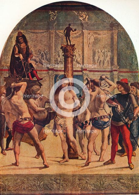 'The Flagellation of Christ', 1482-1485, (1930). Creator: Luca Signorelli.