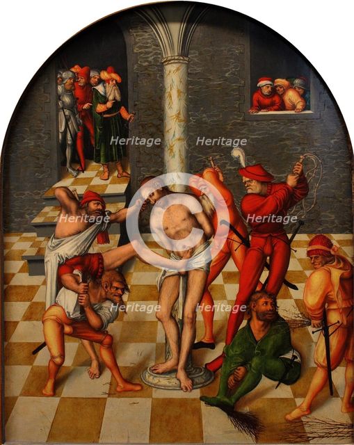 The Flagellation of Christ, 1538. Artist: Cranach, Lucas, the Elder (1472-1553)
