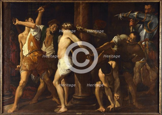 The Flagellation of Christ, ca. 1600. Creator: Carracci, Lodovico (1555-1619).