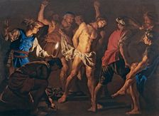 The Flagellation of Christ, c. 1640. Creator: Stomer, Matthias (ca.1600-after 1650)