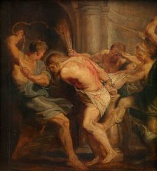 The flagellation of Christ, c1617. Creator: Peter Paul Rubens