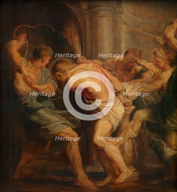 The flagellation of Christ, c1617. Creator: Peter Paul Rubens.