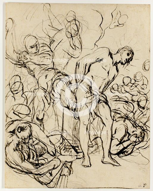 The Flagellation of Christ, n.d. Creator: Carlo Maratti.