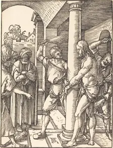 The Flagellation, probably c. 1509/1510. Creator: Albrecht Durer