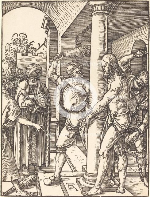 The Flagellation, probably c. 1509/1510. Creator: Albrecht Durer.