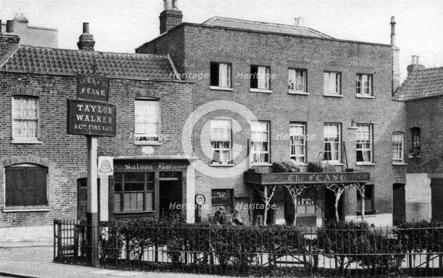 'The Flask' ale house, Highgate Village, London, 1926-1927.Artist: McLeish
