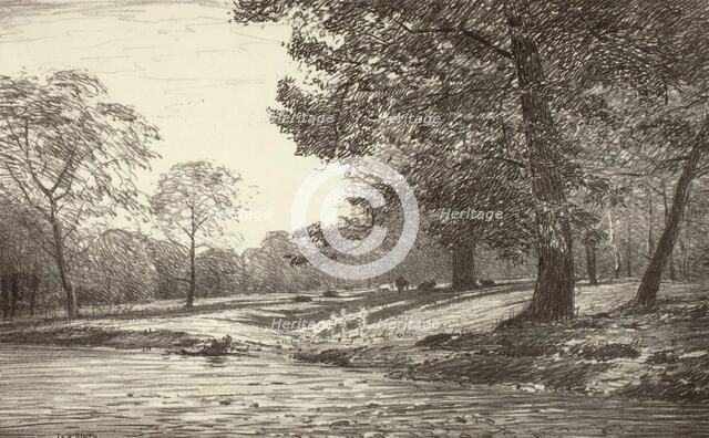 The Flats, 1923. Creator: Bolton Coit Brown.