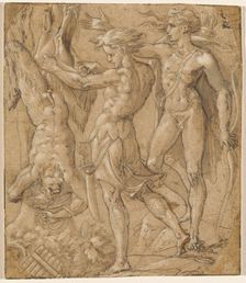 The Flaying of Marsyas, 1526/1530. Creator: Parmigianino