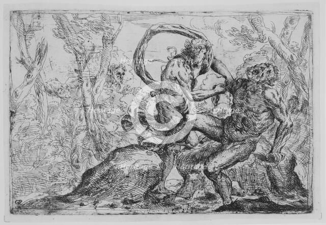 The Flaying of Marsyas, mid-17th century. Creator: Giovanni Pietro Possenti.