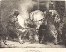 The Flemish Farrier, 1821. Creator: Theodore Gericault