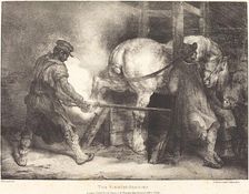 The Flemish Farrier, 1821. Creator: Theodore Gericault