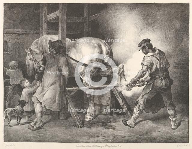 The Flemish Farrier, 1822. Creator: Theodore Gericault.