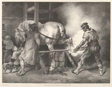 The Flemish Farrier, 1822. Creator: Theodore Gericault