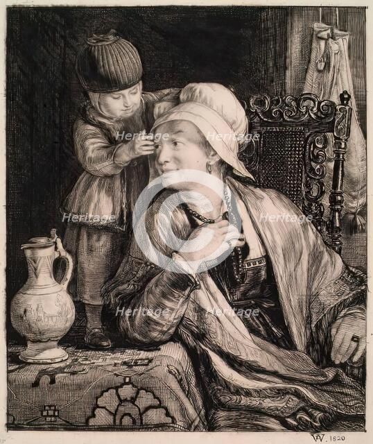 The Flemish Mother, 1820-1821. Creator: David Wilkie.