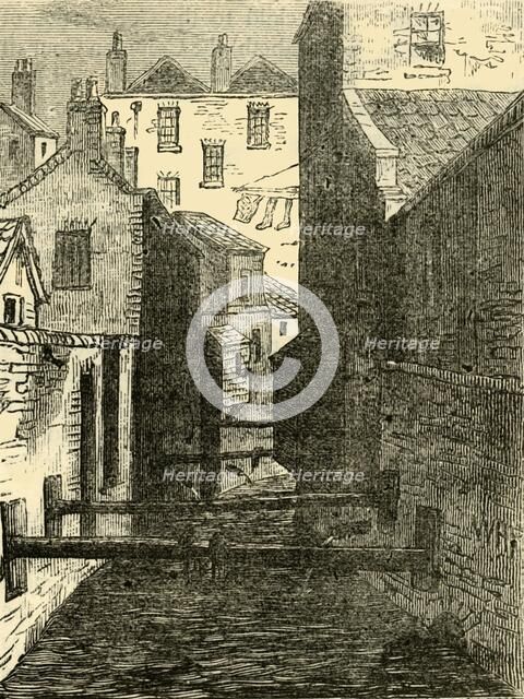 'The Fleet Ditch, from the Red Lion.', (c1872). Creator: Unknown.