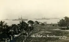 The Fleet in Guantanamo Bay, Cuba c1919. Creator: Unknown